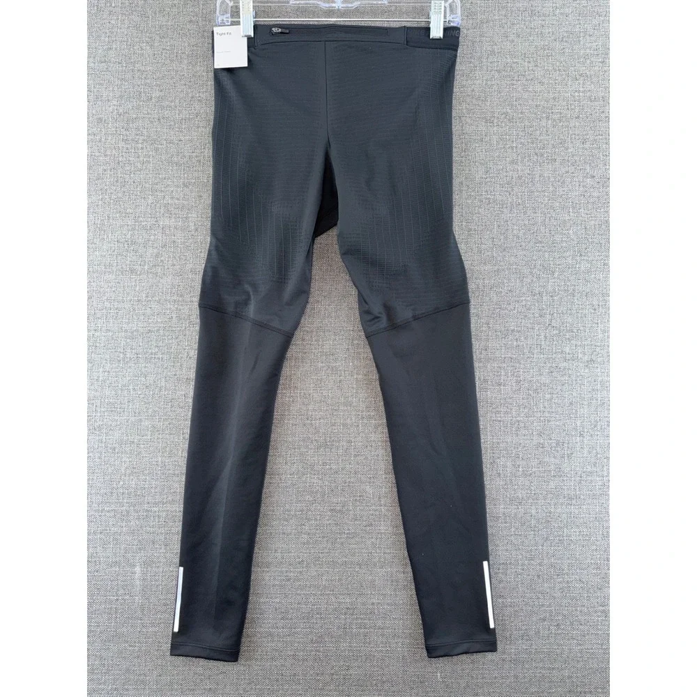 Nike Running Dri-FIT ADV Men Black Tight Fit Leggings DD4894-010 Small